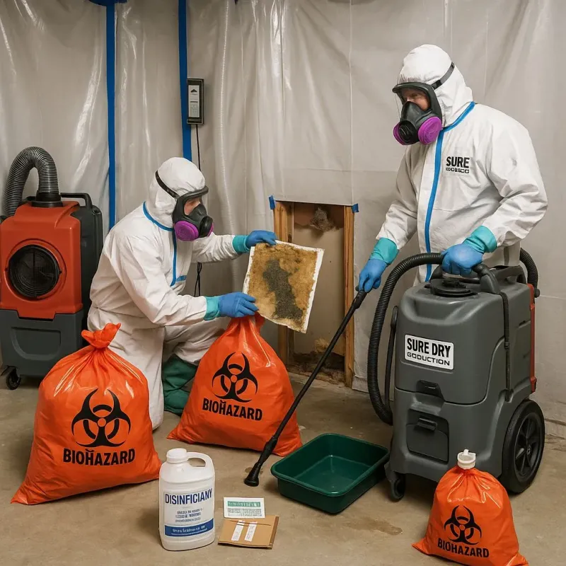 Contaminated Water Handling Protocols process in East Stroudsburg, PA